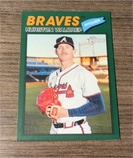 2026 Topps Heritage #145 Hurston Waldrep — front