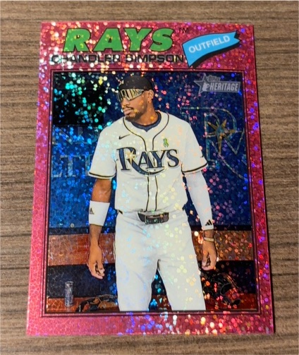 2026 Topps Heritage #58 Chandler Simpson — front