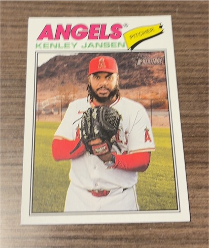 2026 Topps Heritage #229 Kenley Jansen — front