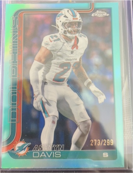 2025 Topps Chrome #273 Ashtyn Davis — front