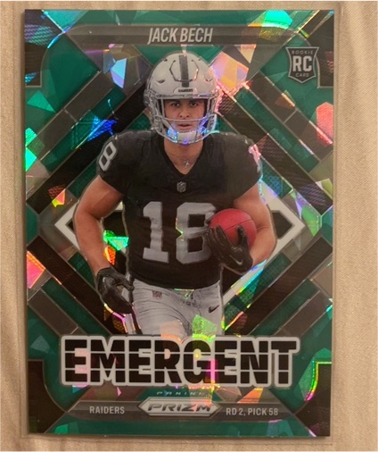 2025 Panini Prizm Emergent #11 Jack Bech — front