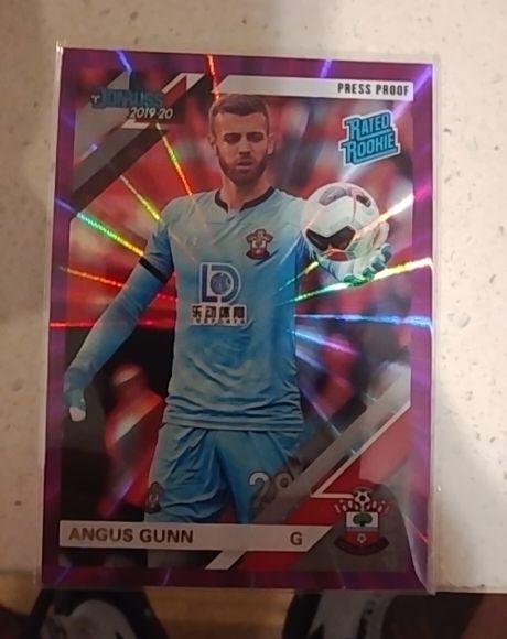 2019-20 Panini Chronicles Donruss #147 Angus Gunn — front