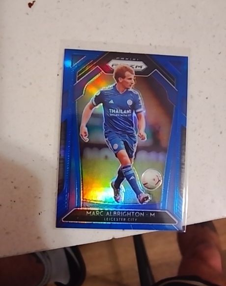 2020-21 Panini Prizm Premier League #125 Marc Albrighton — front