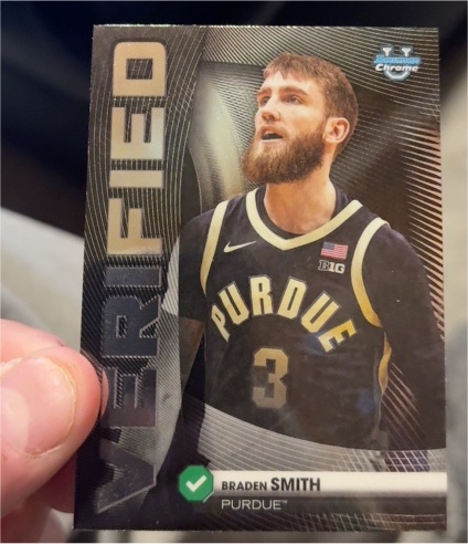 2025 Bowman Chrome #BV-16 Braden Smith — front