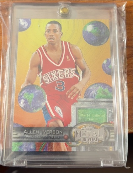 1997-98 Skybox Metal Universe #20 Allen Iverson — front