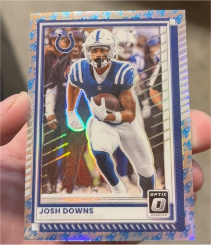 2025 Panini Donruss Optic #34 Josh Downs — front