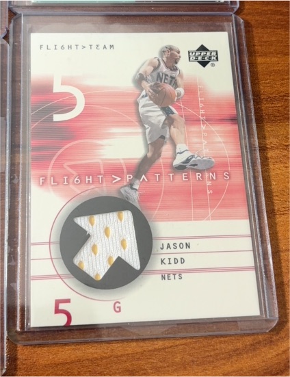 2001-02 Upper Deck Flight Team Flight Patterns #JK Jason Kidd — front