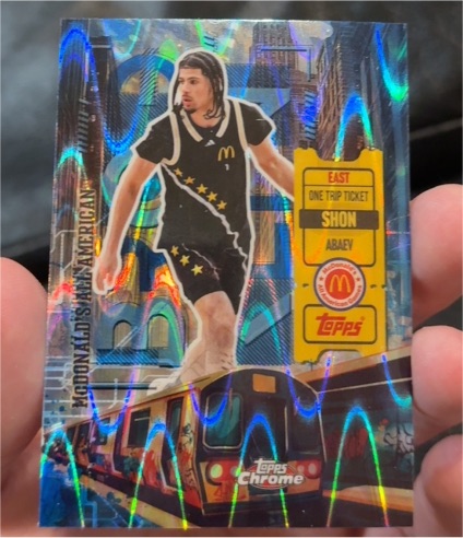 2025 Topps Chrome McDonald's All American #HR-1 Shon Abaev — front