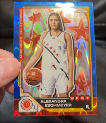 2025 Topps Chrome McDonald's All American #30 Alexandra Eschmeyer — front