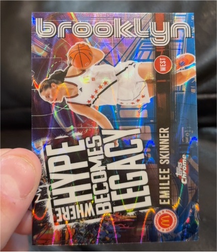 2025 Topps Chrome McDonald's All American #HL-9 Emilee Skinner — front
