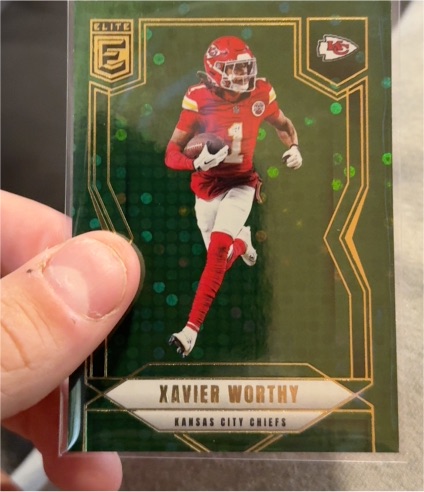 2025 Panini Donruss Elite #35 Xavier Worthy — front