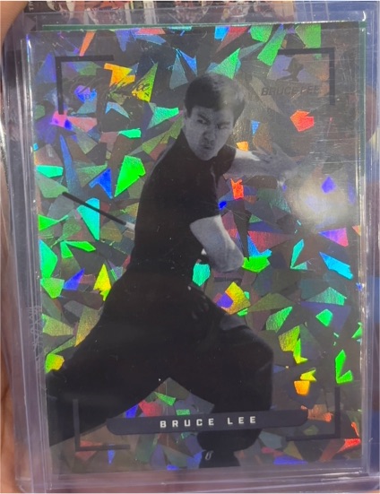 2024 Keepsake Bruce Lee 50th Anniversary Edition Cracked Ice #41 — front