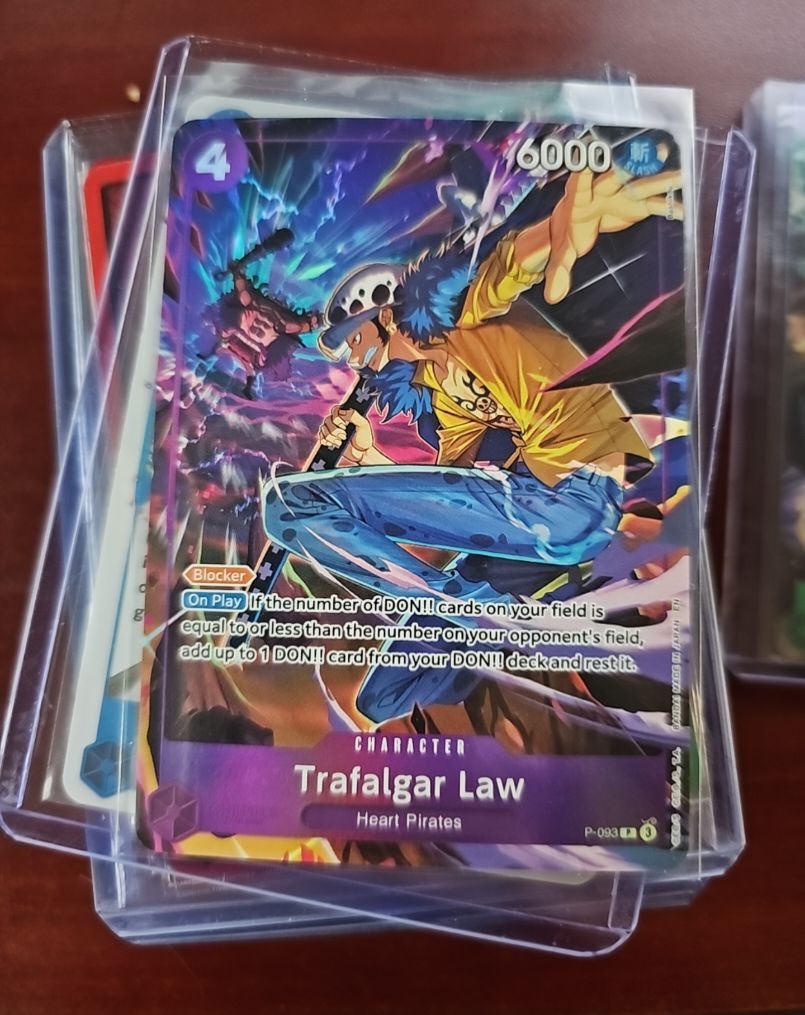 One Piece TCG Illustration Box Vol.6 P-093 Trafalgar Law — front