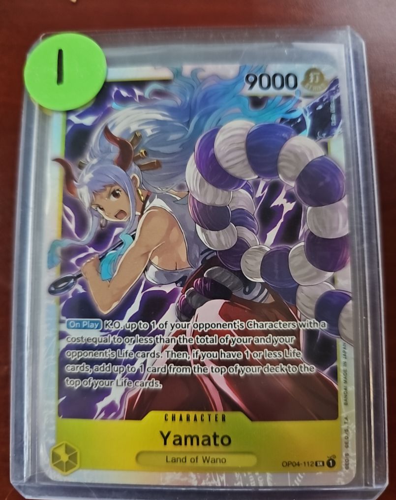 2023 One Piece Card Game OP04-112 Yamato — front