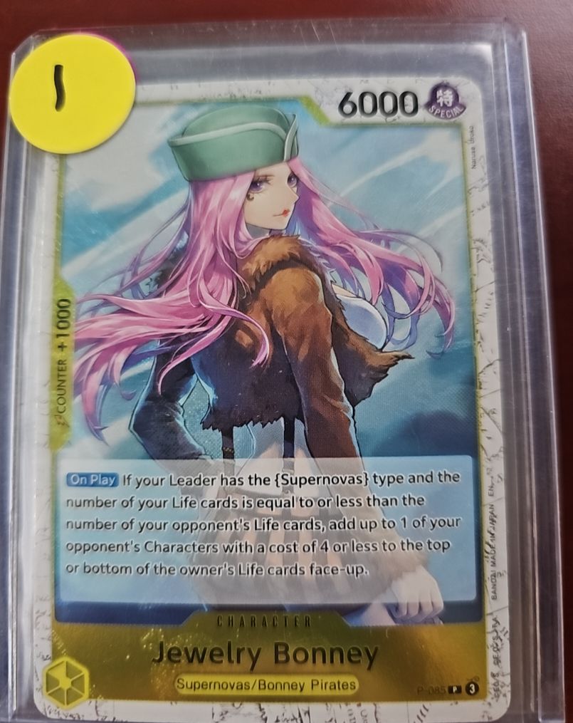 Jewelry Bonney P-085 Pirate Foil Premium Booster The Best Vol. 2 — front