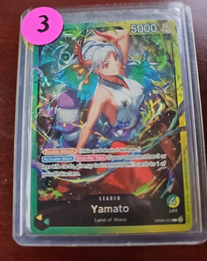 One Piece TCG OP06-022 Yamato Leader — front