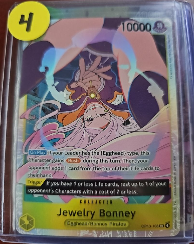 Jewelry Bonney OP13-108 Carrying on His Will — front