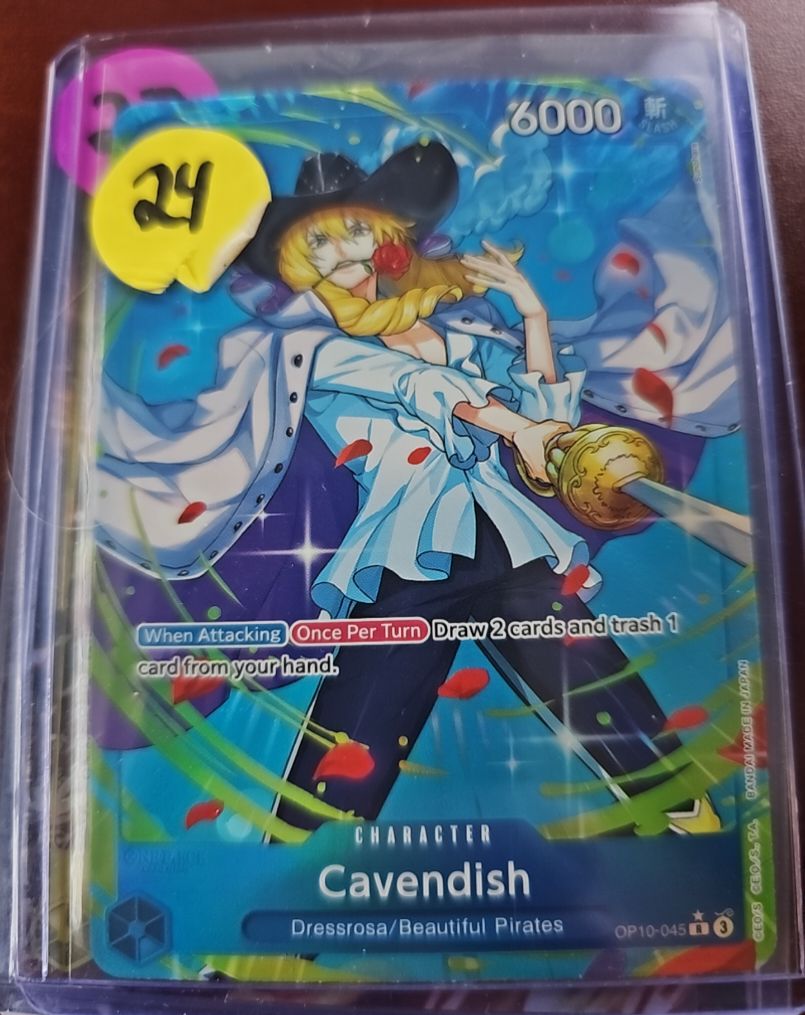 2025 One Piece Royal Blood OP10-045 Cavendish — front