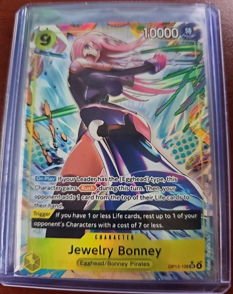 2025 One Piece Carrying On His Will Jewelry Bonney OP13-108 — front