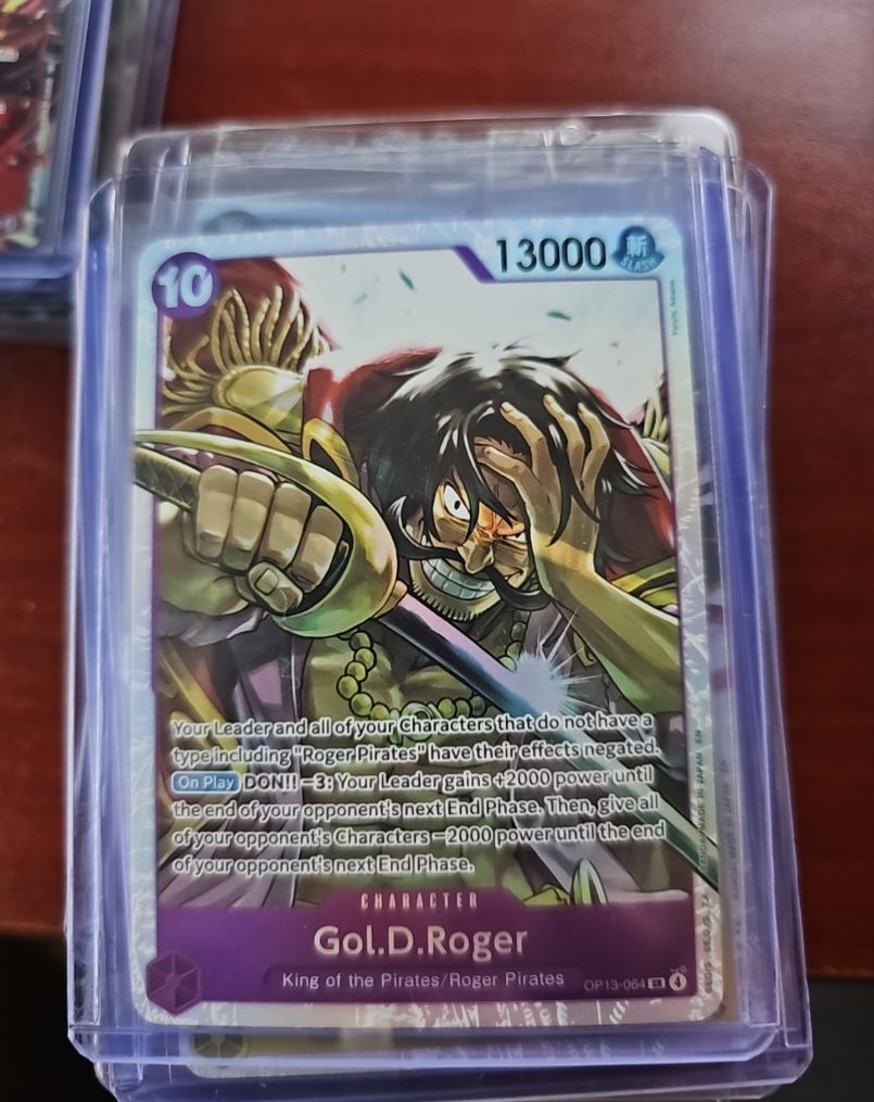 Gol. D. Roger OP13-064 One Piece TCG Carrying On His Will — front