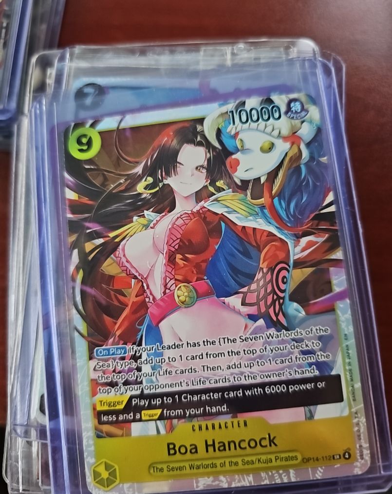 2023 One Piece Card Game OP14-112 Boa Hancock — front
