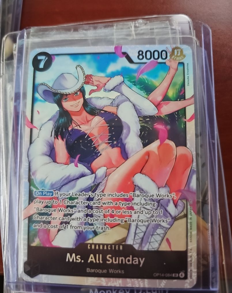 One Piece OP14-084 Ms. All Sunday — front
