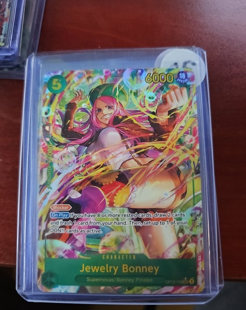 One Piece TCG OP12-118 Jewelry Bonney — front