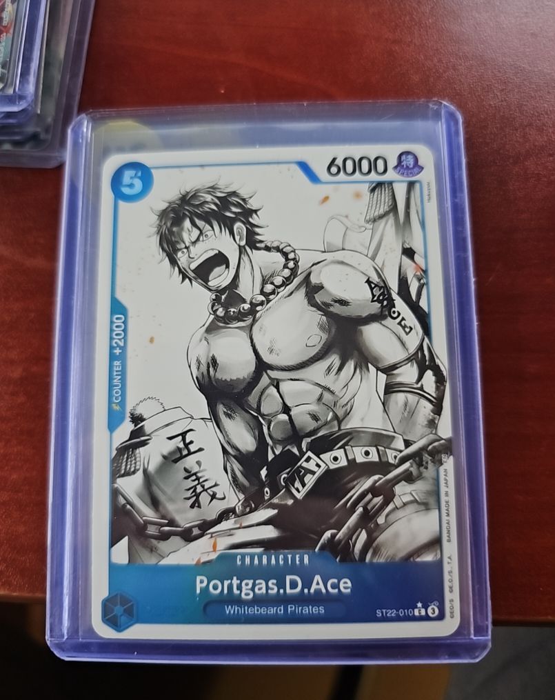 2022 Bandai One Piece CCG #ST22-010 Portgas.D.Ace — front