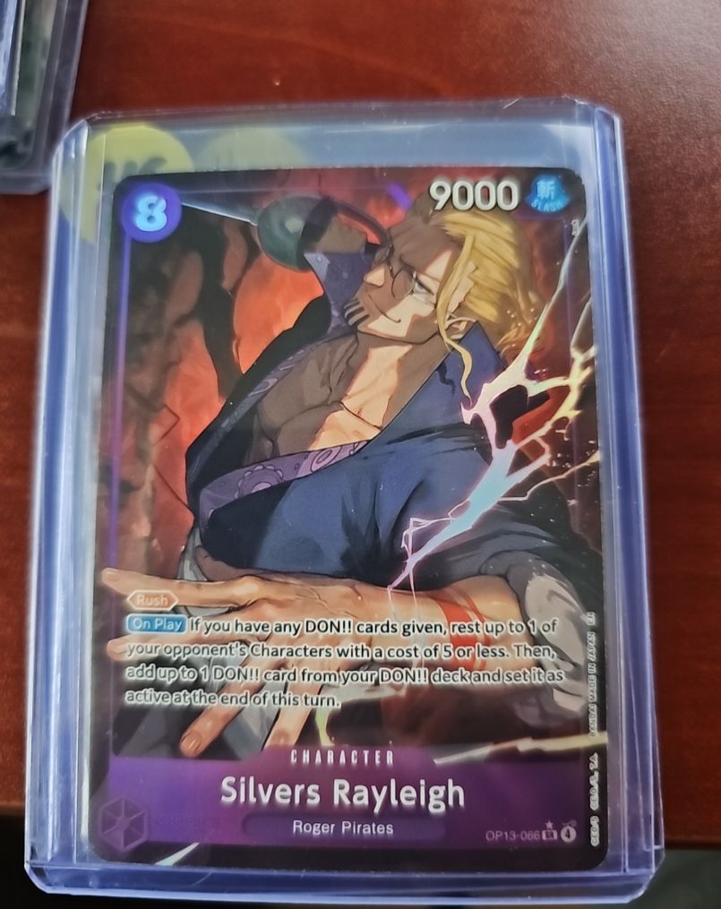 One Piece OP13-066 Silvers Rayleigh — front