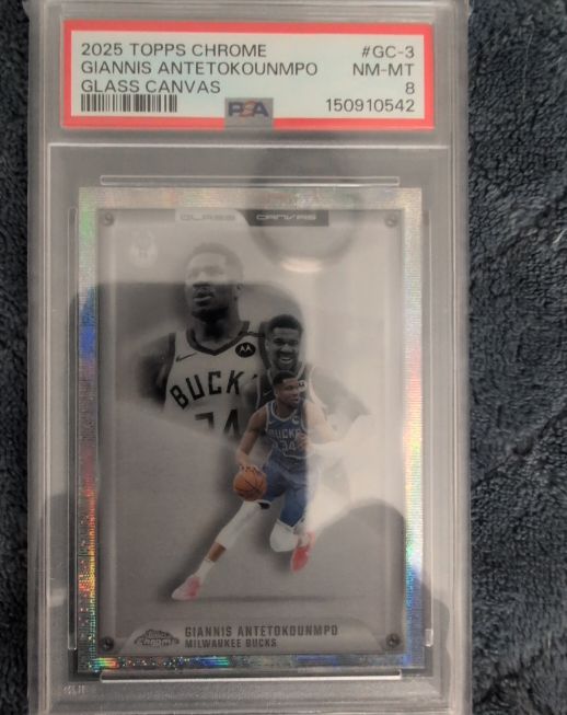 2025 Topps Chrome #GC-3 Giannis Antetokounmpo — front