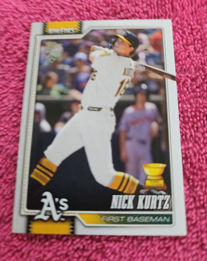 2025 Topps Bowman Prospects #BP-114 Nick Kurtz — front