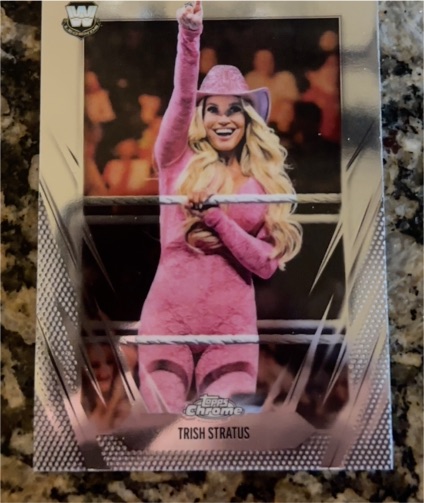 2026 Topps Chrome WWE #115 Trish Stratus — front