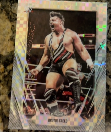 2026 Topps Chrome WWE #140 Brutus Creed — front