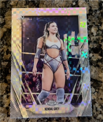 2026 Topps Chrome WWE #148 Kendal Grey — front