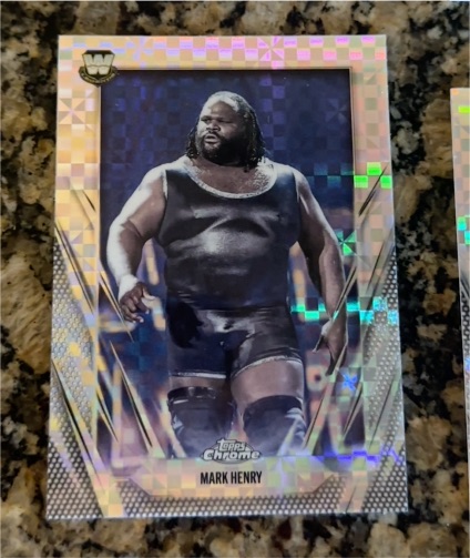 2026 Topps Chrome WWE #138 Mark Henry — front