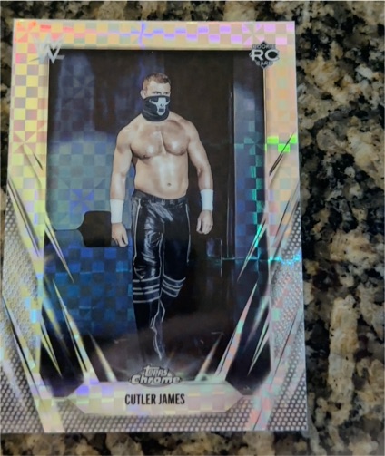 2026 Topps Chrome WWE #157 Cutler James — front