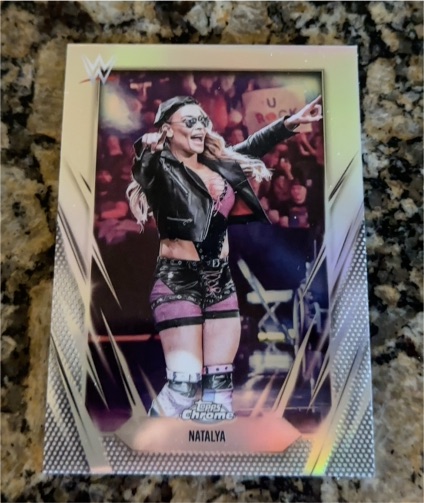 2026 Topps Chrome WWE #129 Natalya — front