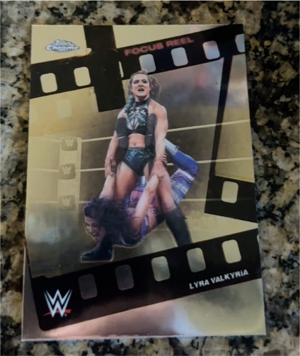 2026 Topps Chrome WWE #FR-12 Lyra Valkyria Focus Reel — front