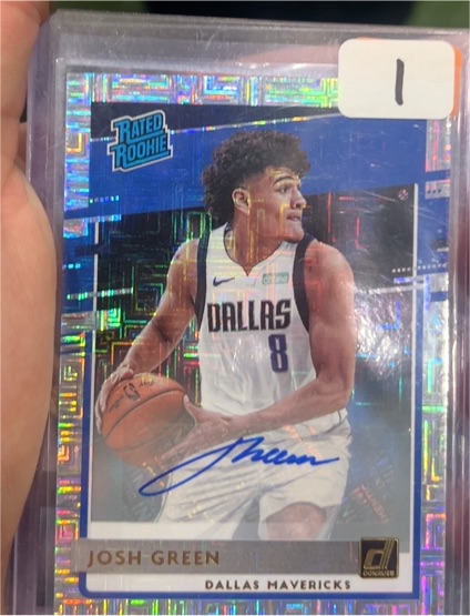 2020-21 Donruss #234 Josh Green Rated Rookie — front
