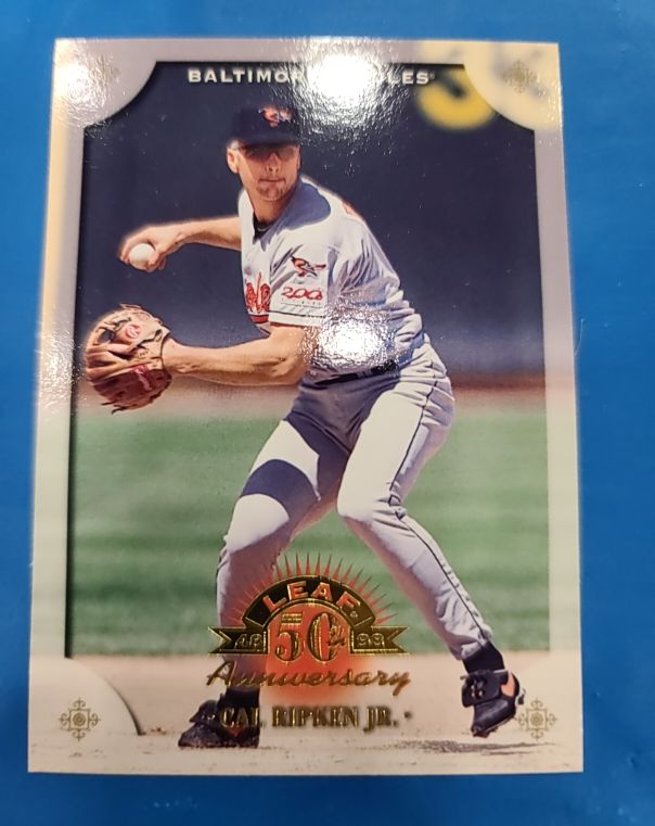1998 Leaf 50th Anniversary #133 Cal Ripken Jr. — front