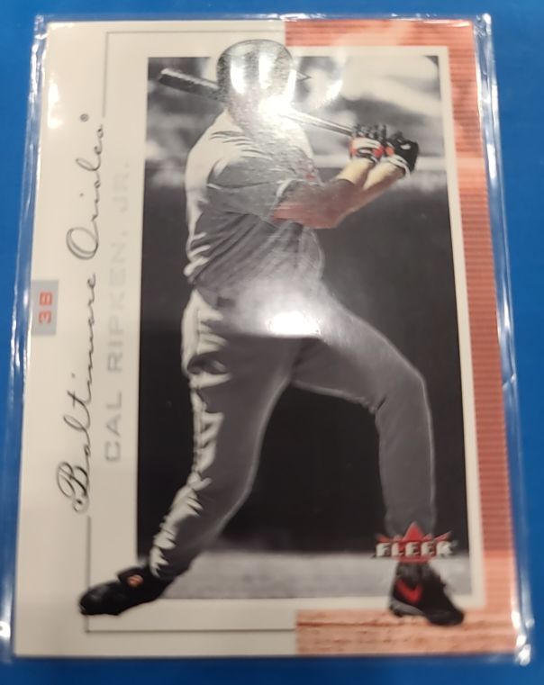 2001 Fleer Genuine #33 Cal Ripken Jr. — front