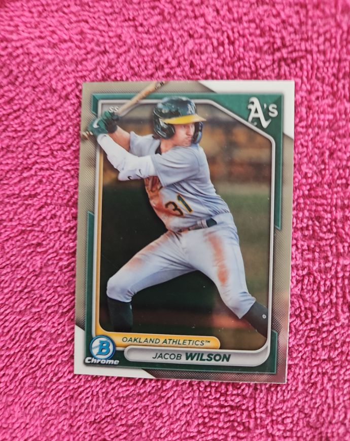 2024 Bowman Chrome #BCP-3 Jacob Wilson — front