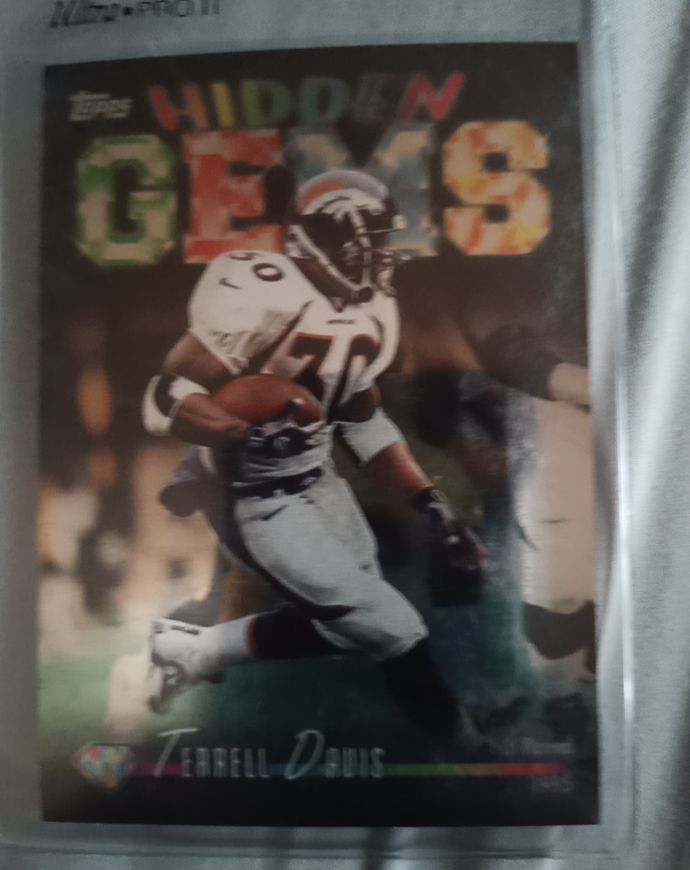 1998 Topps Hidden Gems #HG13 Terrell Davis — front