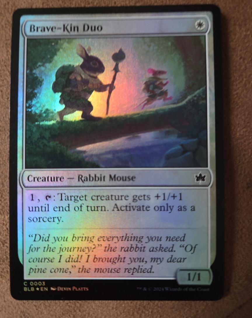 2024 Magic: The Gathering #0003 Brave-Kin Duo — front