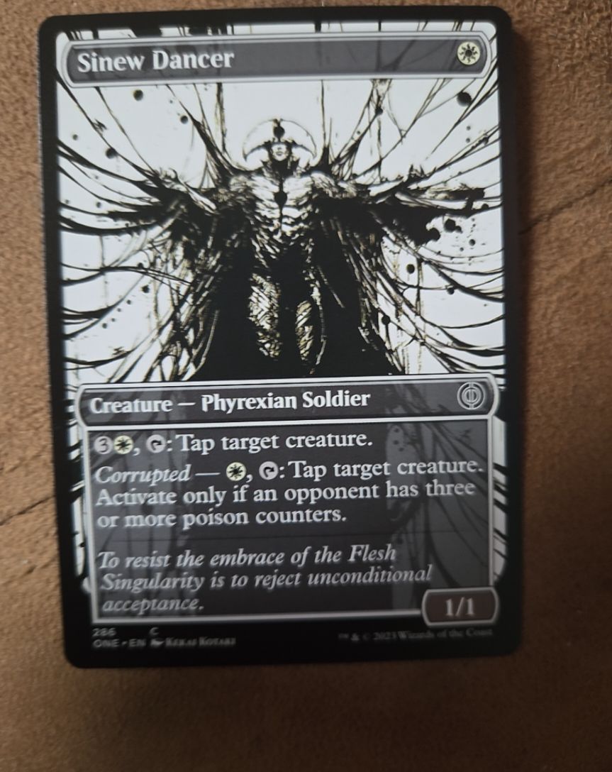 2021 Phyrexia: All Will Be One #286 Sinew Dancer — front