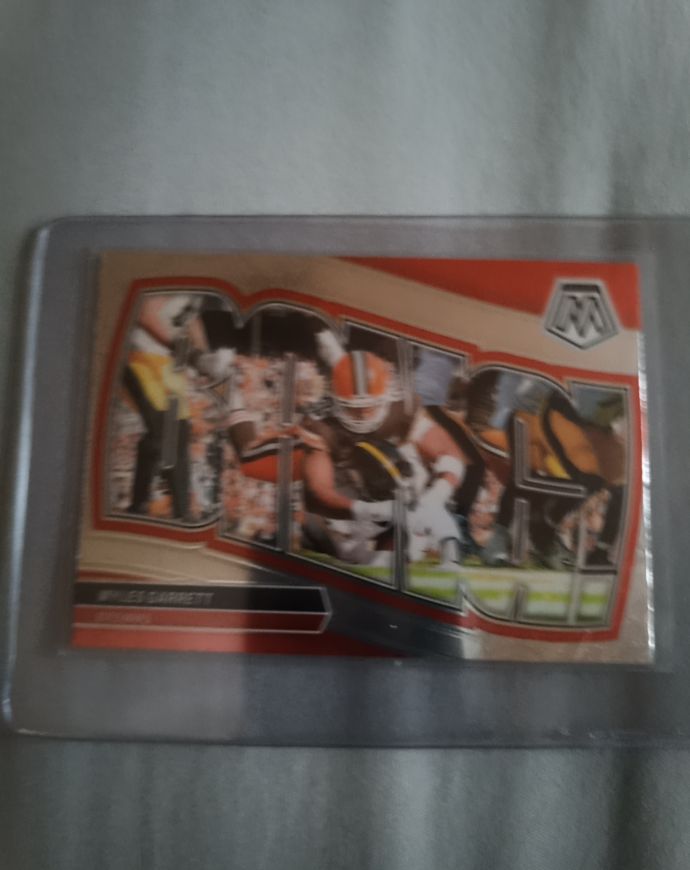 2024 Panini Mosaic #1 Myles Garrett Bang! — front