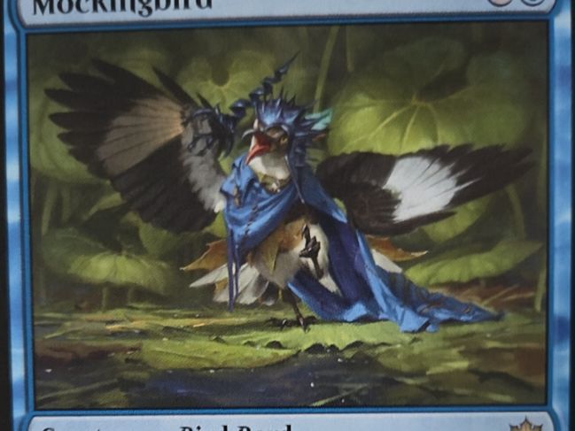 2023 Magic: The Gathering #61 Mockingbird Bloomburrow — front