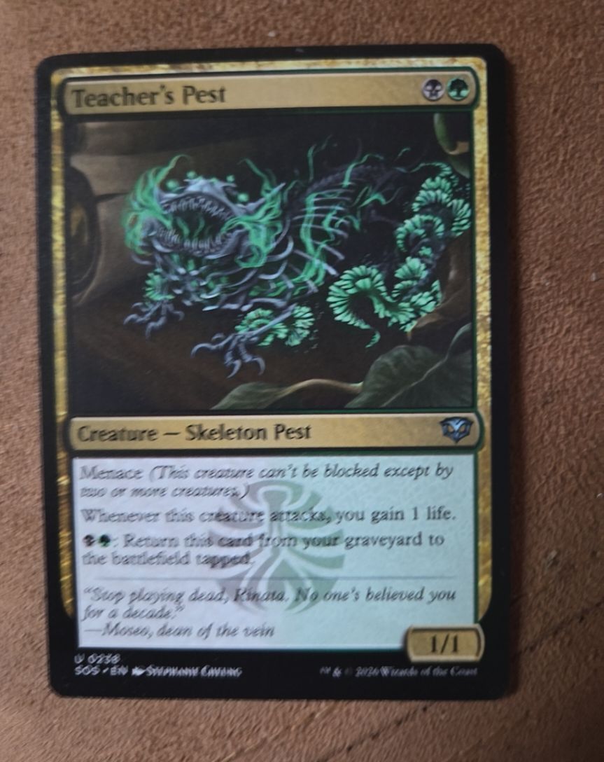 2021 Magic: The Gathering #238 Teacher's Pest — front