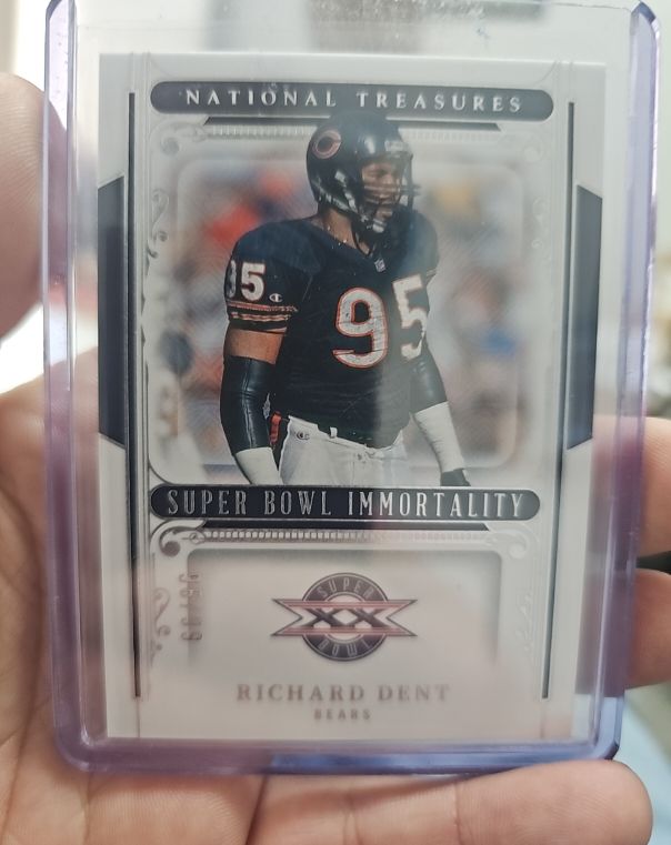 2025 Panini National Treasures Super Bowl Immortality #SBI-RDT Richard Dent — front