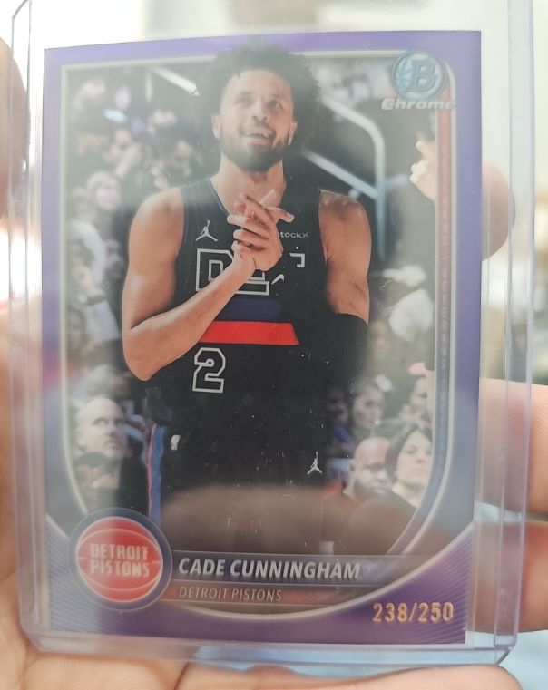 2025 Bowman Chrome #238 Cade Cunningham — front